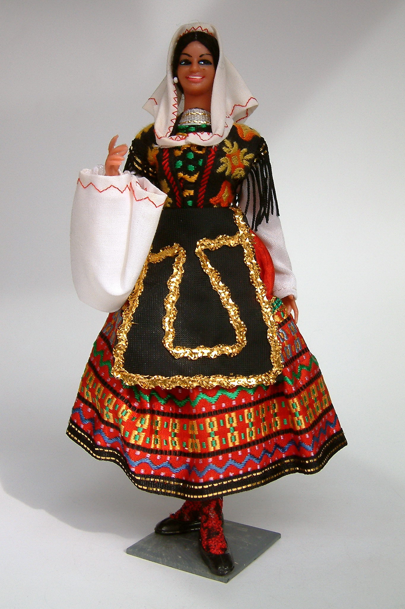 Национальный костюм Испании Мантилья Барби