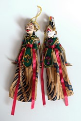 Picture of Indonesia Wayang Golek Dolls Java