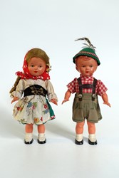 Picture of Germany Bavaria Wind Up Dancing Dolls