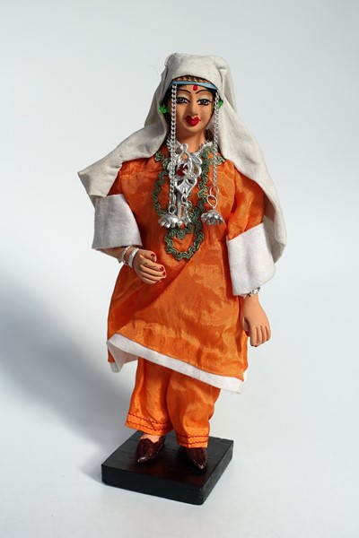 Picture of India Doll Kashmir Orange Dress