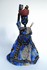 Picture of Cameroon Costume Doll Blue Mask Print, Picture 2
