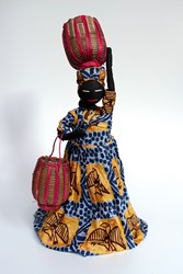 Picture of Cameroon Costume Doll Bird Print