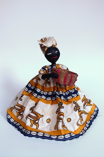 Picture of Cameroon Costume Doll Goat Print