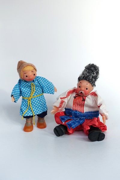 Picture of Russia 2 Character Dolls Blue