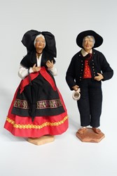 Picture of France Santon Dolls Alsace