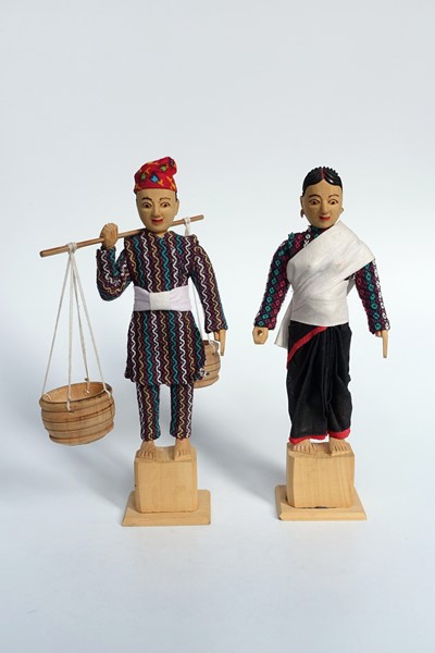 Picture of Nepal Dolls Kathmandu Jyapu People