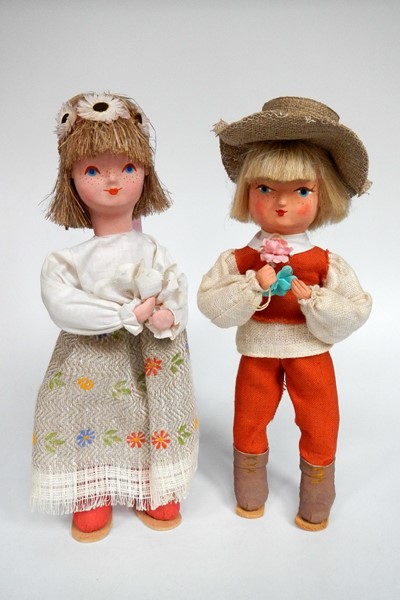 Picture of Poland 2 Folk Dolls